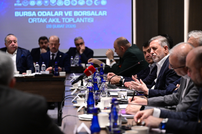 Bursa iş dünyası ‘Ortak akıl toplantısında bir araya geldi