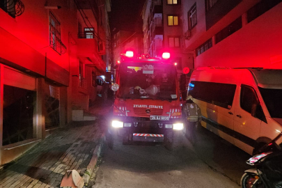 Elektrik direğindeki patlama motorlara sıçradı