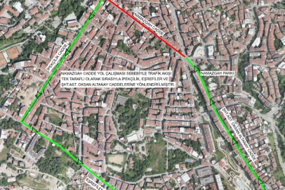 Bursa'da trafik düzenlemesi