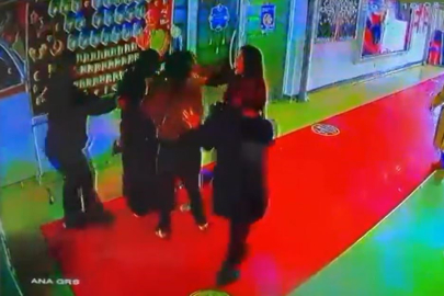 Çocuğunu müdüre şikayet eden veliye böyle saldırdı