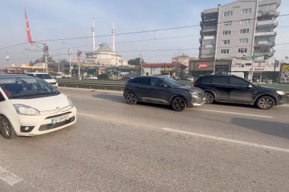 Bursa'da yolun ortasına bırakılan cip herkesi şaşırtt