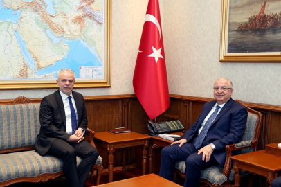 Bakan Güler, KKTC’nin Ankara Büyükelçisi Korukoğlu’nu kabul etti