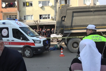 Kamyonun ezdiği yaşlı adam hayatını kaybetti