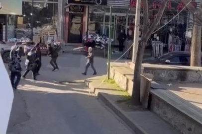 Bursa'da esnaf kavgası boks ringini aratmadı