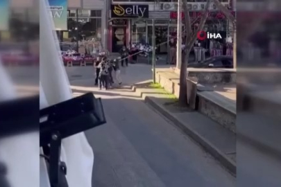 Bursa'da esnaf kavgası boks ringini aratmadı