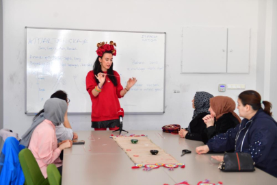 Osmangazi Belediyesi'nden baharı müjdeleyen atölye