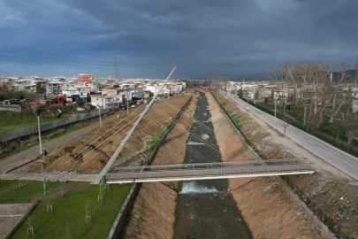 Yıldırım'da Deliçay artık daha güvenli