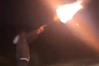 Bursa'da o anları sosyal medyada paylaşınca gözaltına alındı