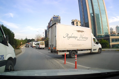 Önce yol istedi, sonra ters şeride girdi