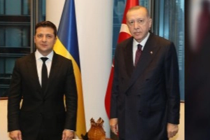 Cumhurbaşkanı Erdoğan, Ukrayna Devlet Başkanı Zelenskiy ile görüştü