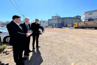 İnegöl'de sanayi bölgesinde otopark alanları artıyor