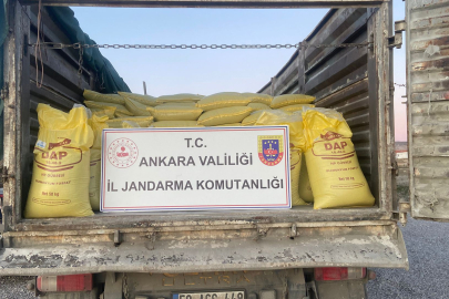 5 milyon lira değere yakın 30 ton sahte gübre ele geçirildi