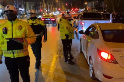 Bursa İnegöl'de sürücülere şok uygulama