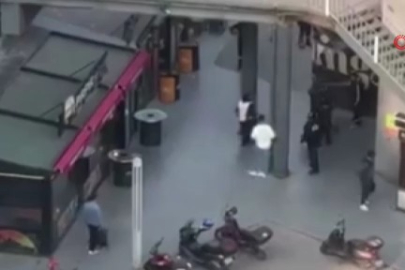 Bursa'da AVM'de iki grup arasında kavga