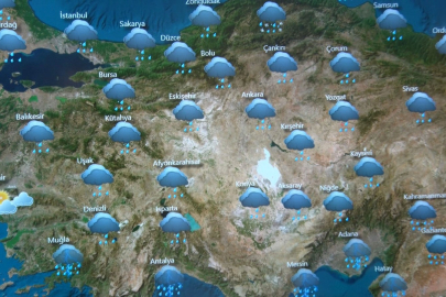 "Bayram boyunca ülke genelinde yağışlı hava hakim olacak"