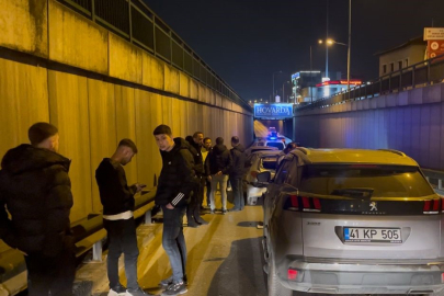 Bursa’da zincirleme trafik kazası sonrası kavga çıktı