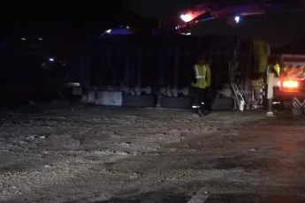 Kuzey Marmara Otoyolu’nda tır kazası: 1 yaralı