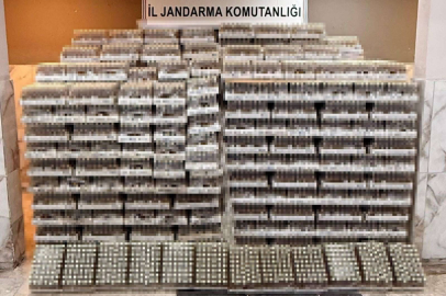 Otelin deposundan  5 bin litre kaçak ve sahte içki ele geçirildi