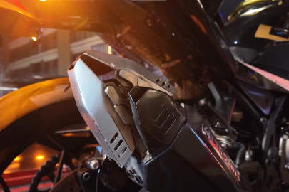 Polis gözünden kaçmadı: Gizli egzoz sistemi ortaya çıkarıldı