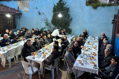 Vatan Sevdalıları Platformu iftar yemeğinde buluştu