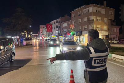 Yenişehir'de bayram arifesi huzur ve güven uygulaması