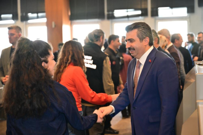 Başkan Yılmaz, çalışanlarla bayramlaştı