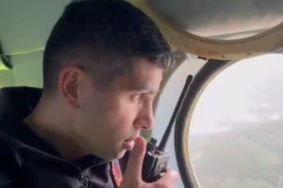 Bursa'da bayram trafiiğine helikopterli denetim