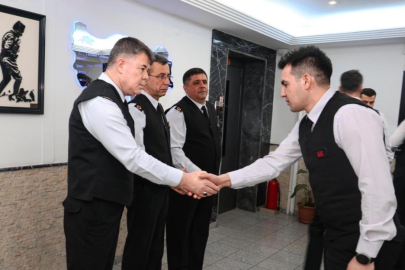 Bursa İl Jandarma Komutanı Tataroğlu personelle bayramlaştı