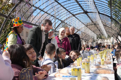 Gürsulu minikler tekne orucuyla iftar açtı