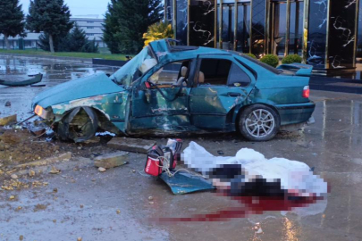 Bursa'da feci kaza: 1 ölü, 2 yaralı
