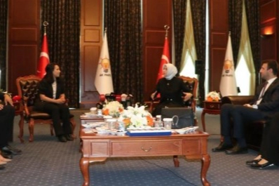 AK Parti'de bayram mesaisi: 14 siyasi parti ağırlandı