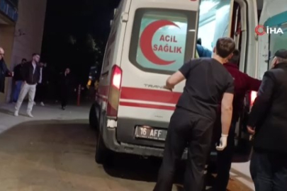 Bursa'da tartışma bir anda kavgaya dönüştü: 2 yaralı