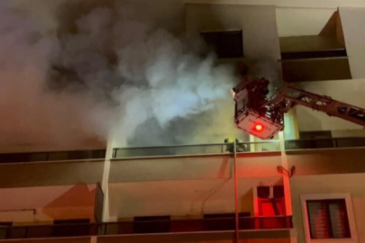 Bursa'da apartman yangını: 1 kişi dumandan etkilendi