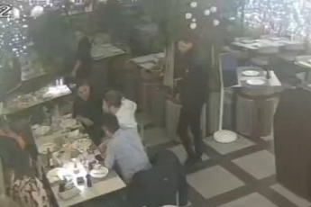 CHP'li belediye başkanının karıştığı kavga kamerada