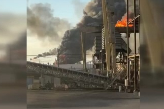 ABD'nin Teksas eyaletindeki petrol rafinerisinde patlama