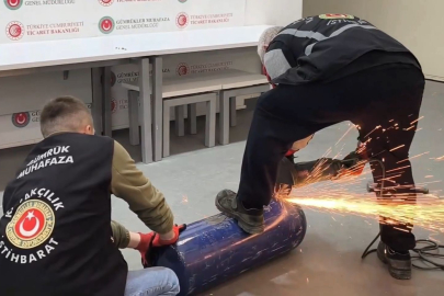 LPG tanklarından 35 kilo uyuşturucu çıktı