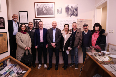 Bursa basını Orhan Kemal Müzesi’ni gezdi