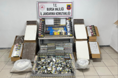 Bursa’da jandarmadan kaçak tütün operasyonu