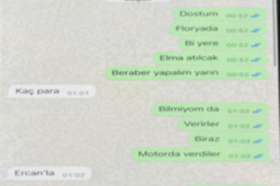 Otele el bombası atılmıştı, telefon mesajları ortaya çıktı