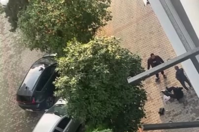 Ayrıldığı eşini ayaklarından vuran şahıs, havaya da ateş açmış