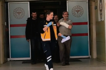 Bursa’da elini makineye kaptıran iş yeri sahibi yaralandı