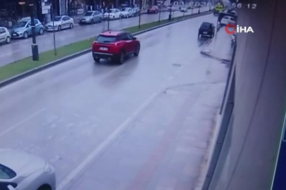 Bursa'da bir anlık dalgınlık kazayı getirdi