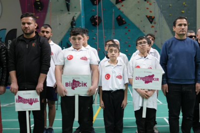 Bursa'da para tırmanış heyecanı