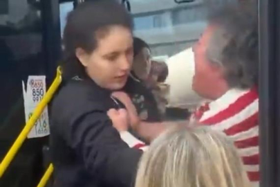 Bursa'da yer kavgası eden kadınlar şoförün kolunu ısırdı