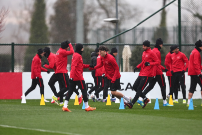 A Milli Takım, Kosova yolculuğu öncesi Riva'da çalıştı