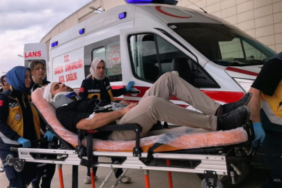 Bursa'da iş yerine sopalarla girip ortalığı savaş alanına çevirdiler