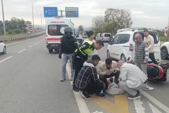 Kazanın ardından şoka girince hastaneye kadar "Ben nasıl kaza yaptım" diye sordu