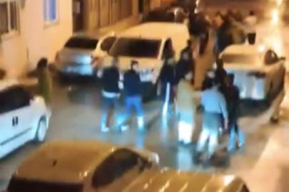 Bursa’da sokak ortasında meydan muharebesi gibi kavga