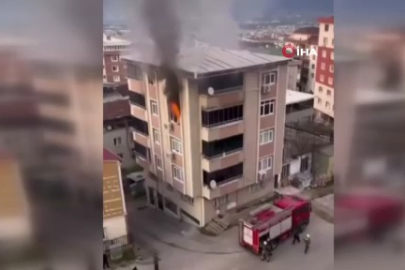 Bursa’da çıkan yangın, mahalleyi ayağa kaldırdı