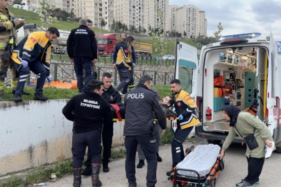 Bursa'da dereye düşen adam için ekipler seferber oldu